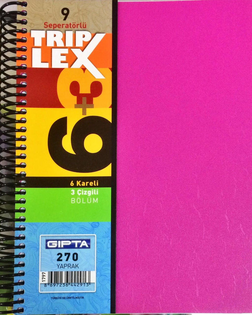 GIPTA TRIPLEX A4 270 YP 6+3 AYR.DEFTER SPR.