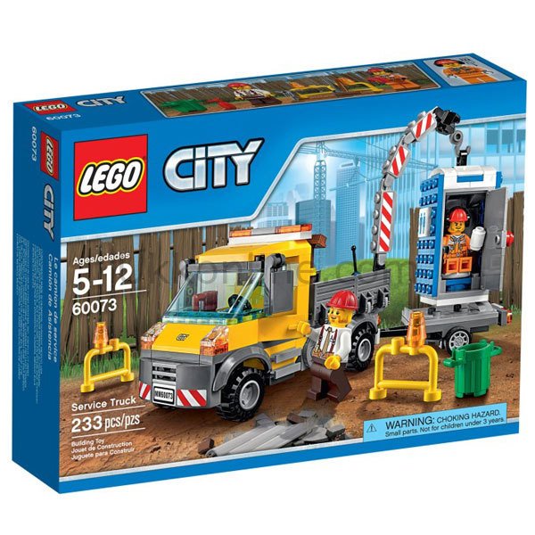 LSC60073 CITY-SERVİS KAMYONU /City 5-12 yaş LEGO