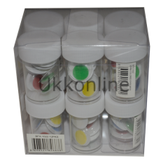 BAFİX OYNAR GÖZ BFX-1022 RENKLİ 20 mm
