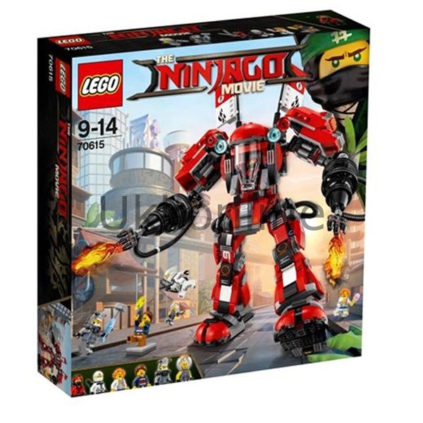 LSL70615 NINJAGO ATEŞ ROBOTU /Ninjago 9-14 yaş /944pcs/ LEGO