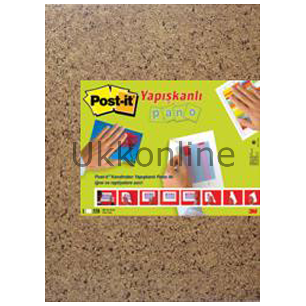 POSTİT MANTAR PANO YAPIŞKAN 558K 46-58cm KAHVE