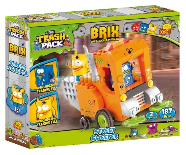 6241 COBI TTP STREET SWEEPER 187PCS