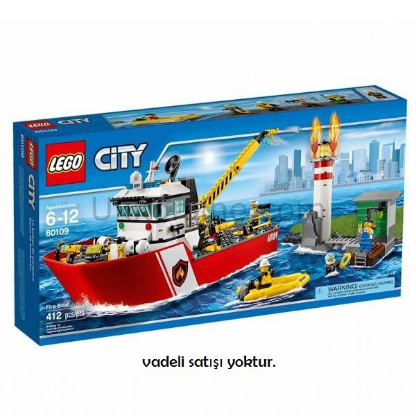 LSC60109 CITY-İTFAİYE TEKNESİ /City 6-12 yaş LEGO