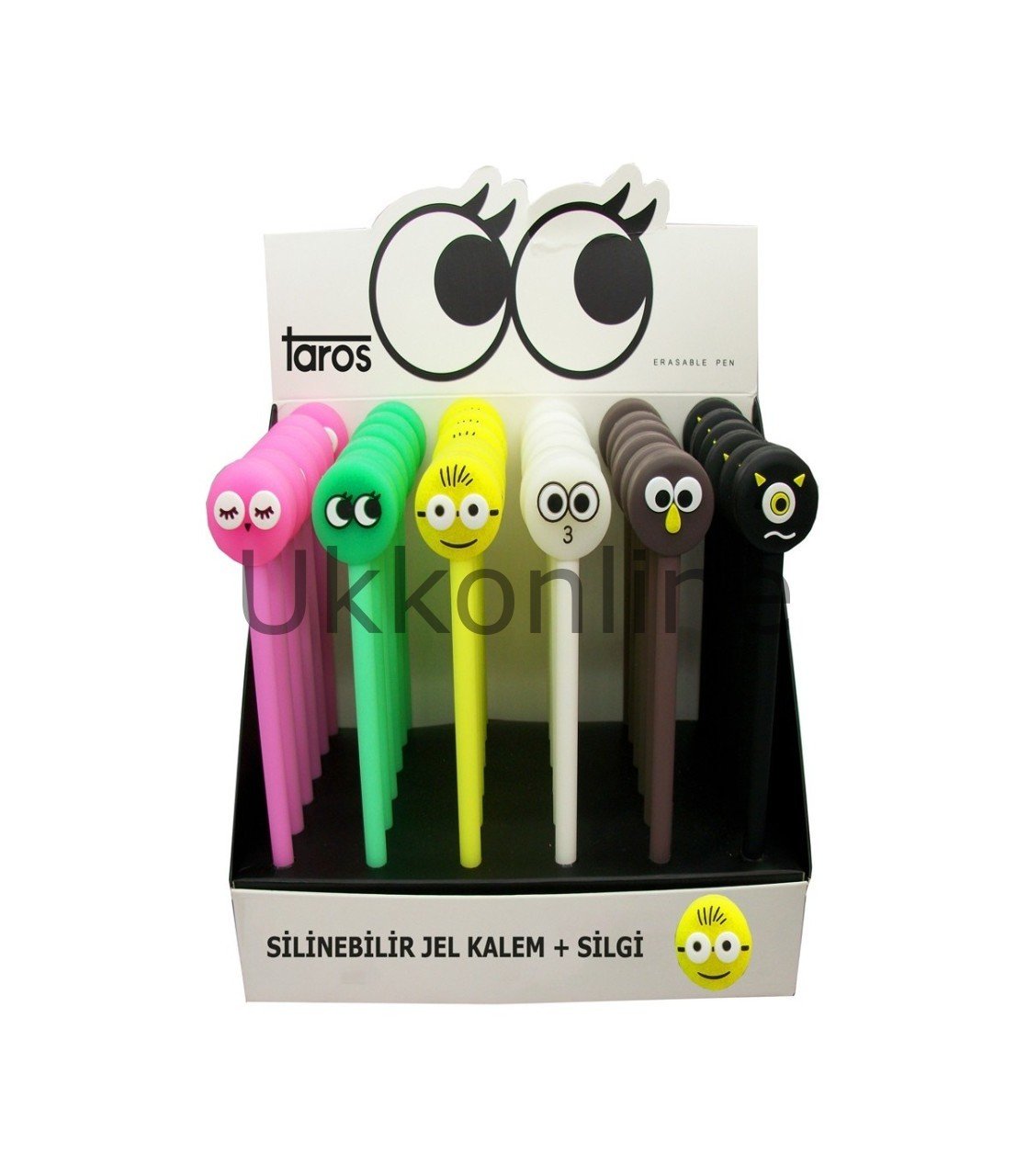 TAROS UNICK COLOR  SMILEY JEL KALEM SİLİNEBİLİR