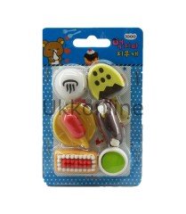 TAROS VINTAGE LABEL ARABA PUZZLE ŞEKİLLİ  SİLGİ