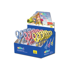 ADELAND ÖĞRENCİ MAKASI DESENLİ STAND 30 LU