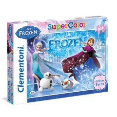 29712 GLITTER FROZEN 104 Parça Puzzle /SUN-CLE