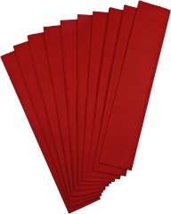 Gıpta Krapon Kağıdı Kırmızı 10'lu 9123 10 x (50 x 200 cm)