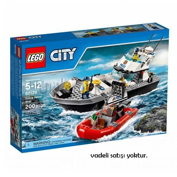 LSC60129 CITY-POLİS DEVRİYE SETİ /City 5-12 yaş LEGO