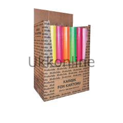 KESKİN FON KARTONU 35-50 10LU KARIŞIK POŞET