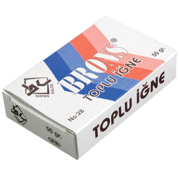 BRONS TOPLU İĞNE 28-50GR