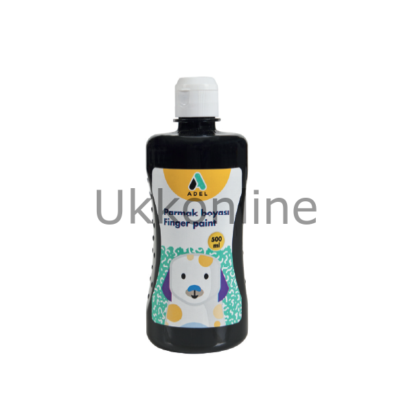 ADEL PARMAK BOYASI 500ML SİYAH