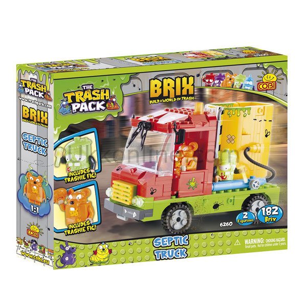 6260 COBI TTP SEPTIC TRUCK 182PCS