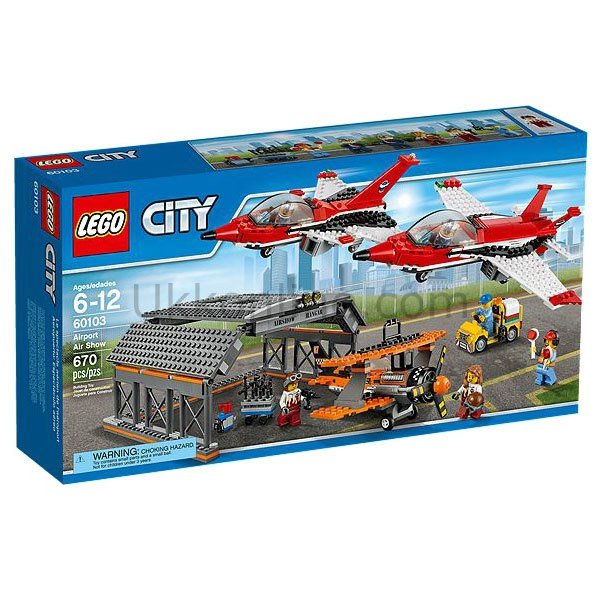LSC60103 CITY-HAVAALANI HAVA GÖSTERİSİ /City 5-12 yaş LEGO