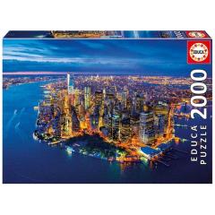 Educa 2000 Parça Puzzle 16773 New York Aerial View