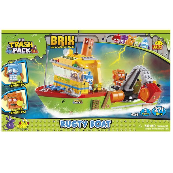 6263 COBI TTP RUSTY BOAT 271PCS