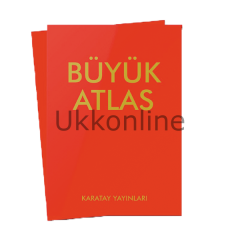 4E BÜYÜK ATLAS CİLTLİ KARATAY