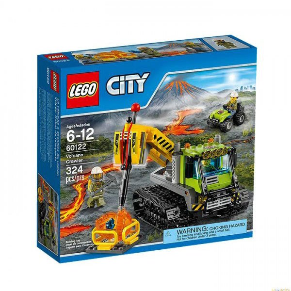 LSC60122 CITY-VOLKAN PALETLİ ARAÇ /City 6-12 yaş LEGO