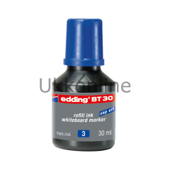 EDDİNG TAHTA KALEM MÜREKKEBİ BT30 ml XL MAVİ
