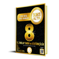 Bons Yayınları 8. Sınıf İnkılap Tarihi ve Atatürkçülük Soru Bankası