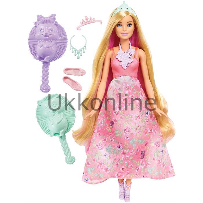 Mattel DWH42 Barbie Dreamtopia Hayaller Ülkesi Renkli Saçlı Prenses