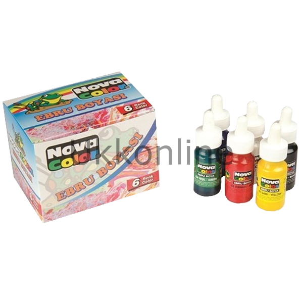 NOVA COLOR EBRU BOYA 6 RENK