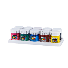 NOVA COLOR GUAJ BOYA 10 RENK ŞİŞE