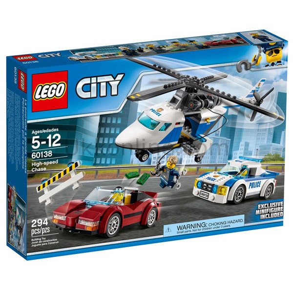 LSC60138 CITY-YÜKSEK HIZLI TAKİP /City 5-12 yaş LEGO