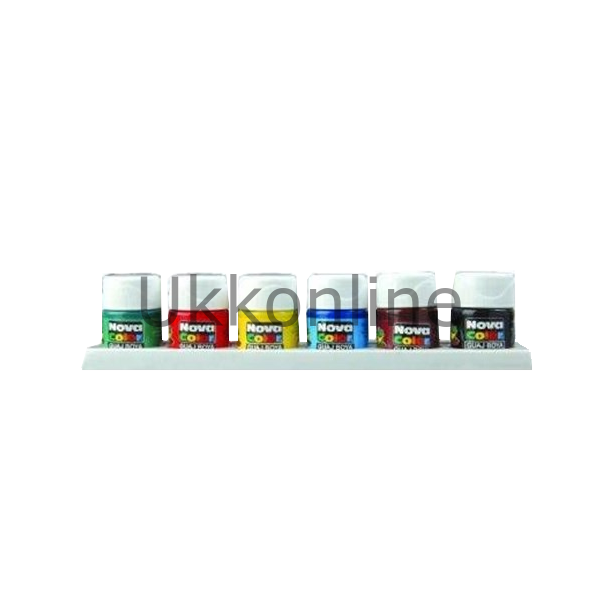 NOVA COLOR GUAJ BOYA 6 RENK ŞİŞE
