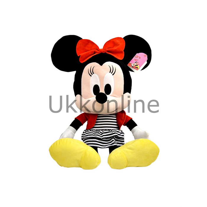Ottonya Disney Peluş 6161 I Love Minnie Monokrom 20 cm