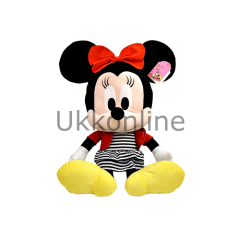Ottonya Disney Peluş 6161 I Love Minnie Monokrom 20 cm