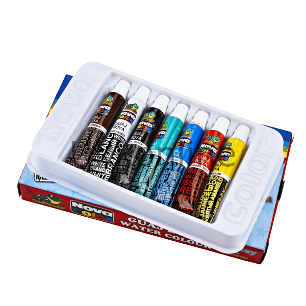 NOVA COLOR GUAJ BOYA 7 RENK TÜP