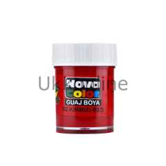 NOVA COLOR GUAJ BOYA ŞİŞE KIRMIZI