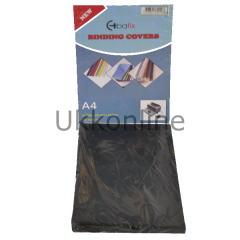 BAFİX CİLT KAPAĞI A-4 160mic SİYAH PVC