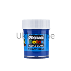 NOVA COLOR GUAJ BOYA ŞİŞE MAVİ