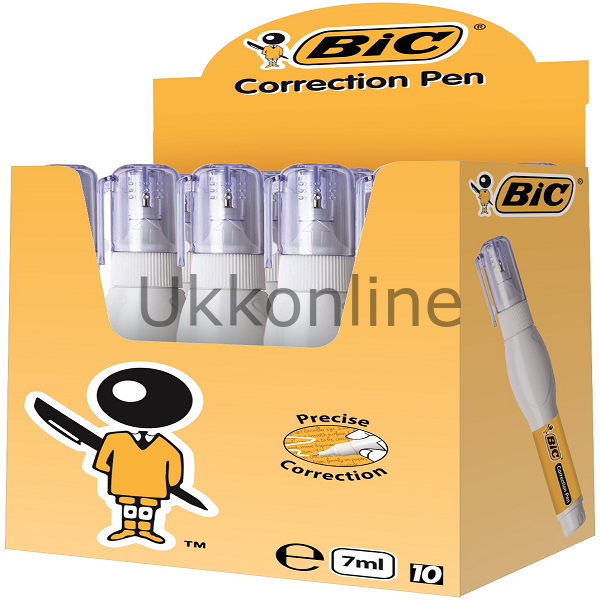 BİC KALEM SİLİCİ 7ML CORRECTİON PEN