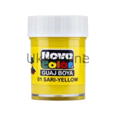 NOVA COLOR GUAJ BOYA ŞİŞE SARI