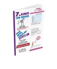 Çapa Yayınları 7. Sınıf Tüm Dersler Soru Bankası Yaprak Testi