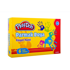 PLAYDOH PARMAK BOYA 6 RENK 30 ML