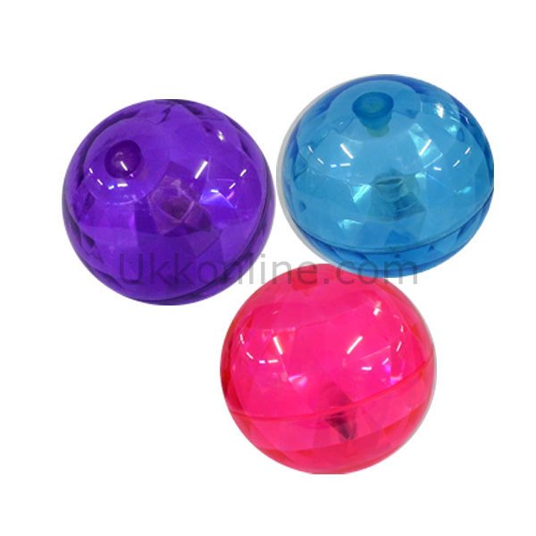 YS-085-001 RENKLİ IŞIKLI TOP ORTA BOY 8.5 CM.