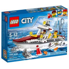 LSC60147 CITY-BALIKÇI TEKNESİ /City 5-12 yaş LEGO