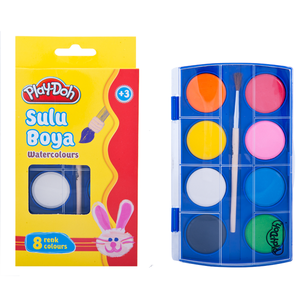 PLAYDOH SULUBOYA 8 RENK