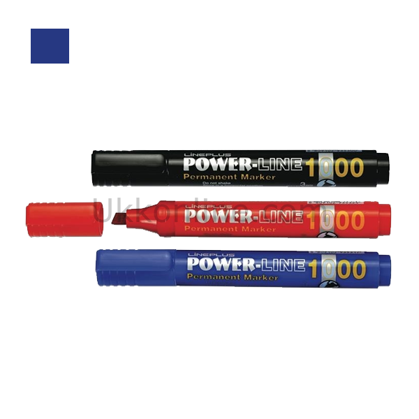 LİNEPLUS MARKÖR KESİK UÇ MAVİ 5mm 1100C