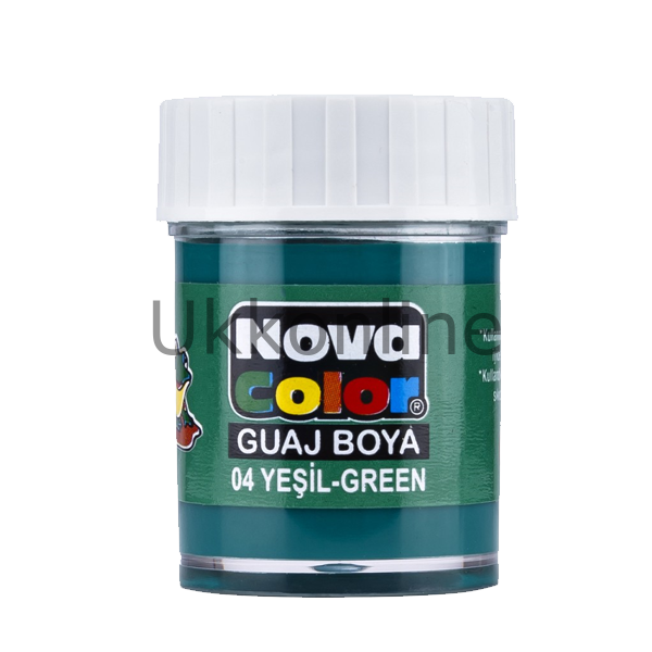NOVA COLOR GUAJ BOYA ŞİŞE YEŞİL