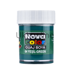 NOVA COLOR GUAJ BOYA ŞİŞE YEŞİL