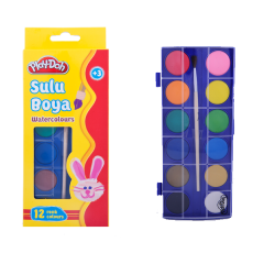 PLAYDOH SULUBOYA 12 RENK KÜÇÜK
