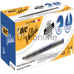 BİC TAHTA KALEMİ VELLEDA MAVİ