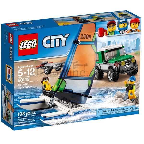 LSC60149 CITY-KATAMARANLI 4x4 /City 5-12 yaş LEGO