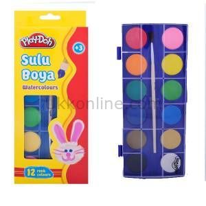 PLAYDOH SULUBOYA 12 RENK BÜYÜK