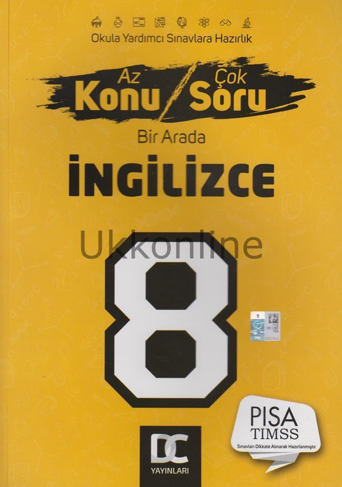 DC YAYINLARI 8. SINIF İNGİLİZCE AZ KONU ÇOK SORU KONU